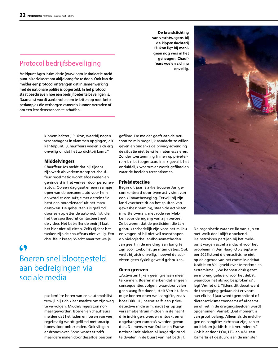 Dierenactivisme en intimidatie